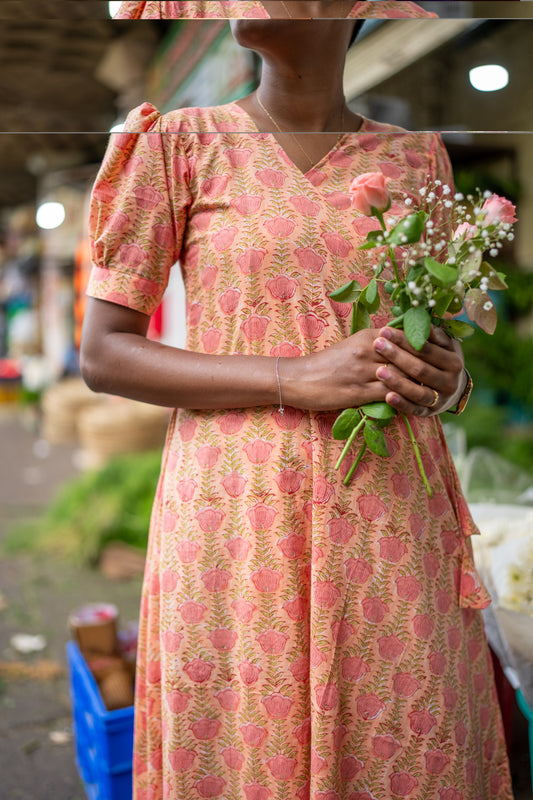 Bloom Wrap Dress